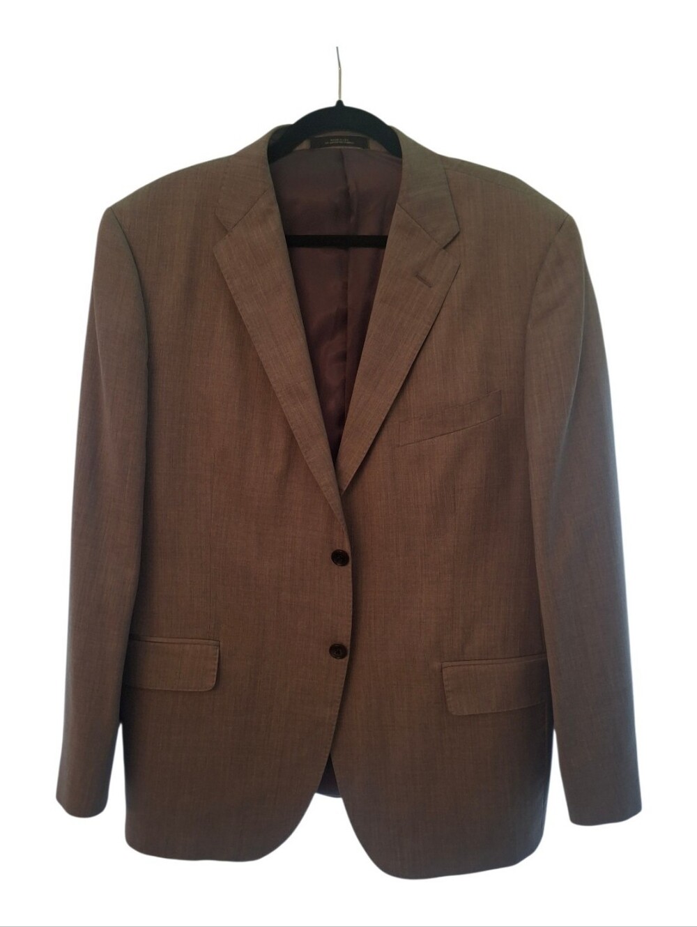 Ermenegildo Zegna, Saks Fifth Ave, Men's Gray 100% Wool Suit Jacket Size: 44S